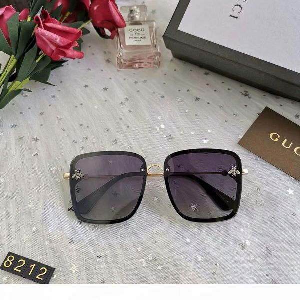 

дизайнер очки sunglasses luxury designer glass для женщин людей способа adumbral очки uv400 модель 8212 5 высокого качества цвета с коробкой, White;black