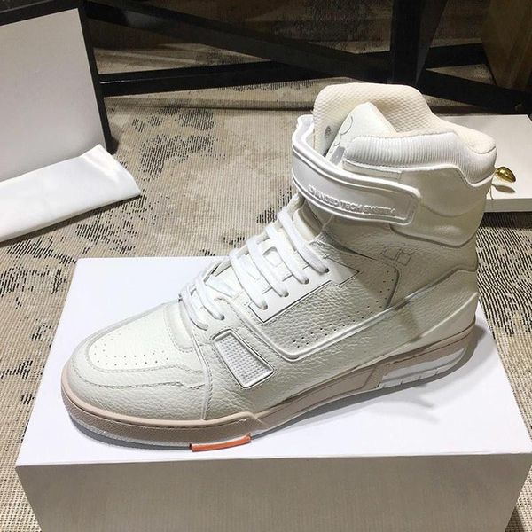 

trainer sneaker boot men 's shoes new arrival fashion brands vintage breathable luxury shoes lace -up plus size casual men shoes fast, Black