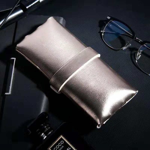 

case case storage pvc leather eva zipper large capacity sunglasses storage box sun glasses box, Blue