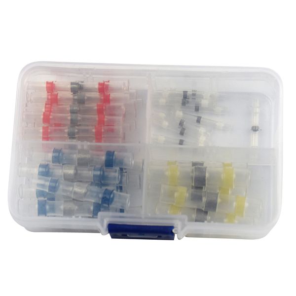

50pcs waterproof solder seal shrink sleeve wire terminal connector set