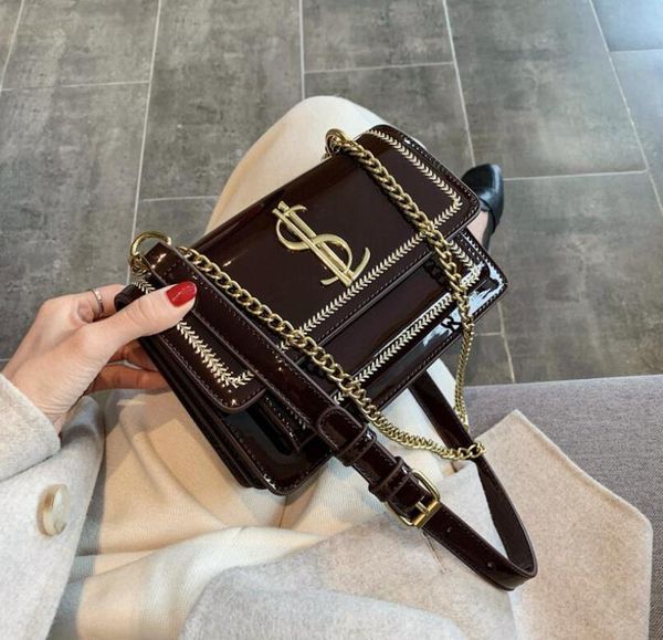 

wimen handbag, 2020 spring and summer new personality shiny face, mini messenger bag, mini shoulder bag, chain letter