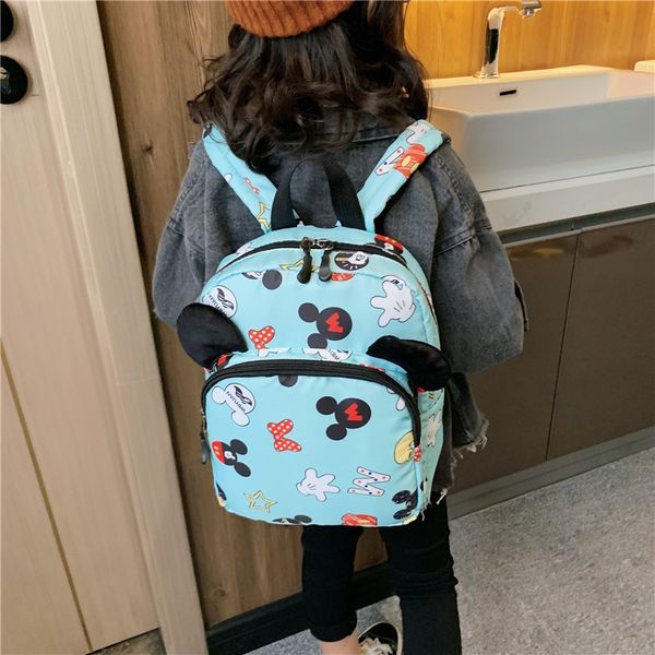 

kindergarten school shoulder travel children boy girl baby cute cartoon baby backpack shoulder bag light spine protection travel bag