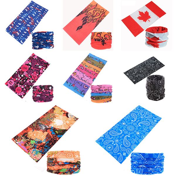 

outdoor turban men and women riding sunscreen seamless multi-functional magic turban bicycle equipment windproof scarf c4005, Blue;black