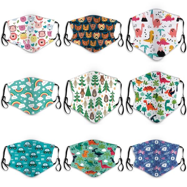 

women dust filter face masks floral printed anti splash sunscreen mouth mask mascherine reusable s plenty stock 1 49ry e1#653