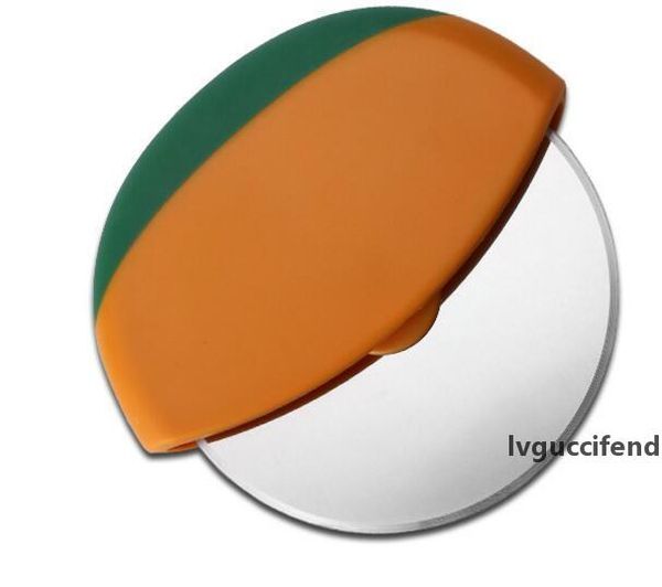 

new pizza cutter household round kitchen tools baking tools portable roller pizza splitter wholesale