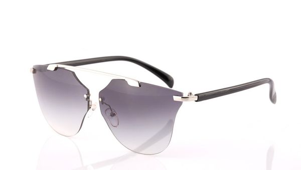 

2020 новая мода негабаритные cat eye солнцезащитные очки женщины мода лето стиль большой размер кадра uva uvb зеркальные солнцезащитные очки, White;black