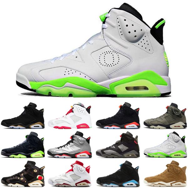 

dmp 6 6s hare men basketball shoes travis scotts psg infrared oregon athletic outdoor mens trainers sports sneakers size 7-13