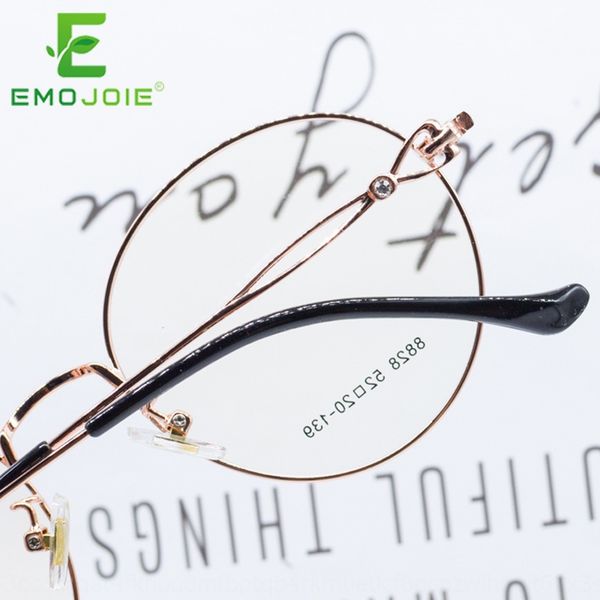 

2020 net red new legs decorative diamond diamond love glasses round metal glasses frame kick-off, Silver