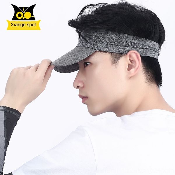 

marathon ess bicycle hat cycling fitness sun moisture sweatband running hat sunscreen sweatband headband anti-slip fa dai mao, Blue;gray