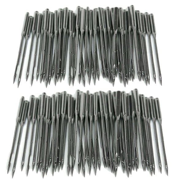 

50pcs sewing machine needles tool 75/11, 80/12, 90/14, 100/16, 110/18 craft, Black