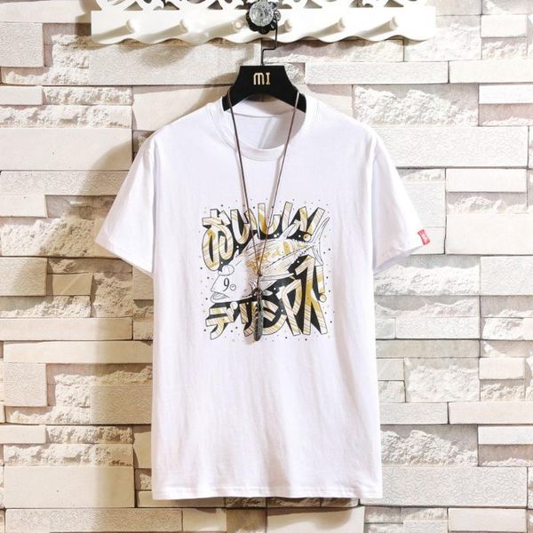

large size men t-shirts print tee shirt homme summer short sleeve men's t shirts male tshirts camiseta couple tshirt homme, Black;blue