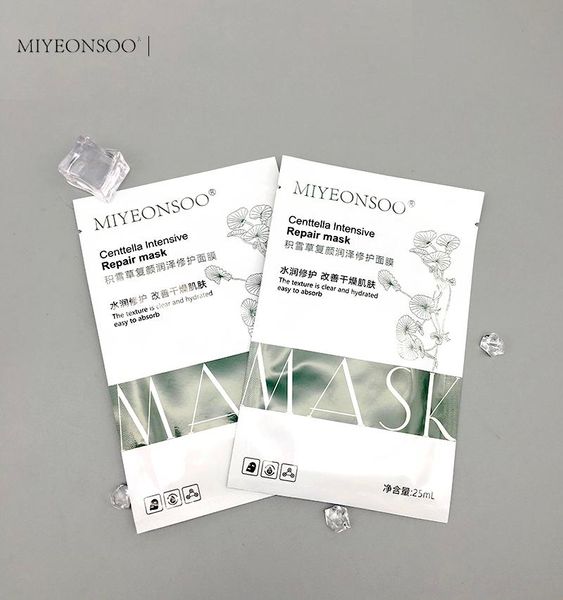 

Fade uneven tone Integrating various plant essence Centella Asiatica Black Face skincare Lighten pockmarks Mascarilla Wholesale face masks