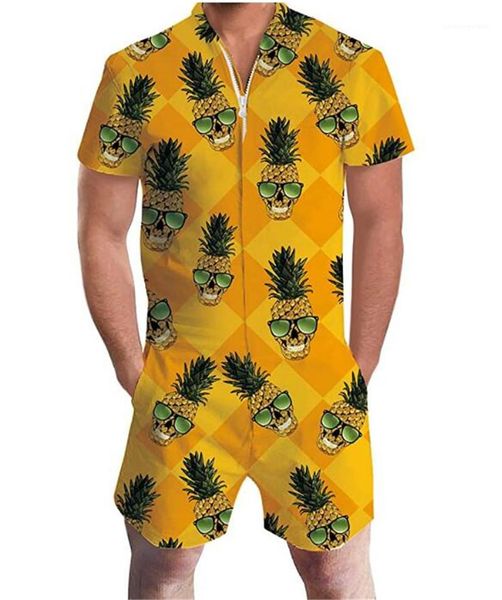 

turn down воротник с коротким рукавом летние мужские спортивные костюмы casual male 2pcs fruite цветочные летние мужские дизайнерские костюм, Gray