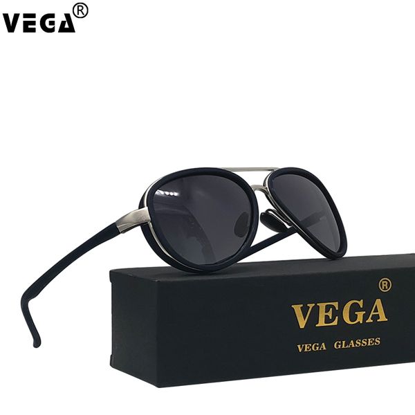 

vega eyewear polarized vintage sunglasses women popular aviation glasses googles spectacles for small face hipster glasses 304, White;black