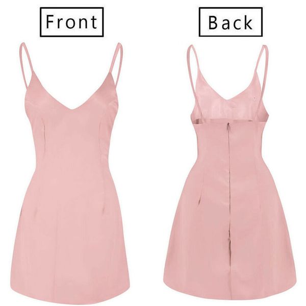 

trendy dress backless strap bandage bodycon casual sleeveless evening solid polyester mini dresses one pieces, Black;gray