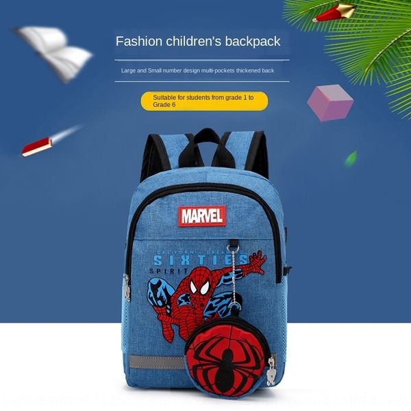 

new korean multi-pattern cartoon children's schoolbag fashion bag backpack all-match primary school students' large capacity backp