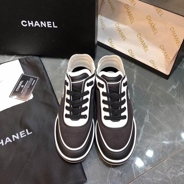 

new8 luxury high-end ladies casual shoes fashion design ladies sports shoes outdoor breathable travel shoes original box packaging, Black