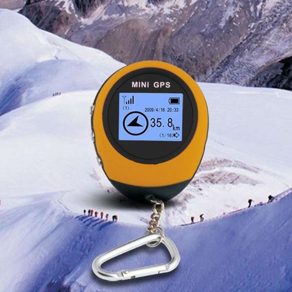 

мини gps навигационный приемник портативный открытый location finder tracker с kay цепи usb аккумуляторная tracking recorder