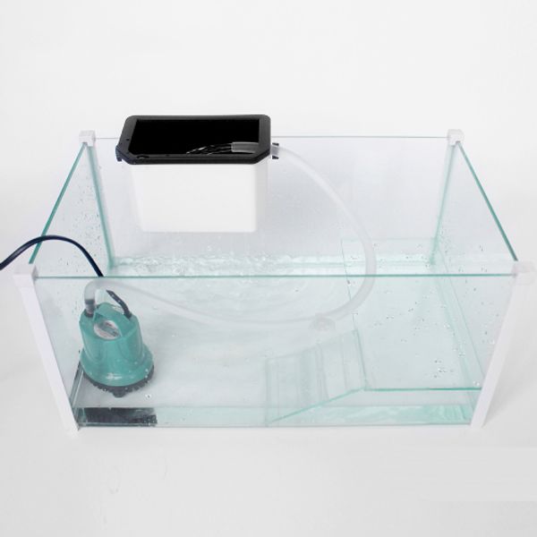 

fish turtle tank hanging low water level filter for fish tank