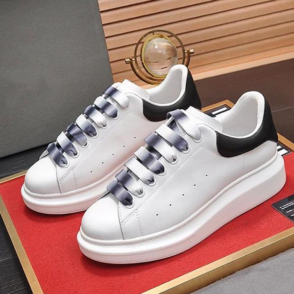 

oversized sneaker mens shoes autumn and winter fashion sneakers flats platforms comfortable vintage sneakers lace -up casual mens shoes, Black