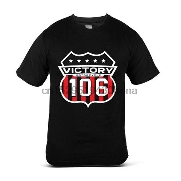 

fashion victory motorcycle mens t-shirt cotton casual o-neck shirt cool, White;black