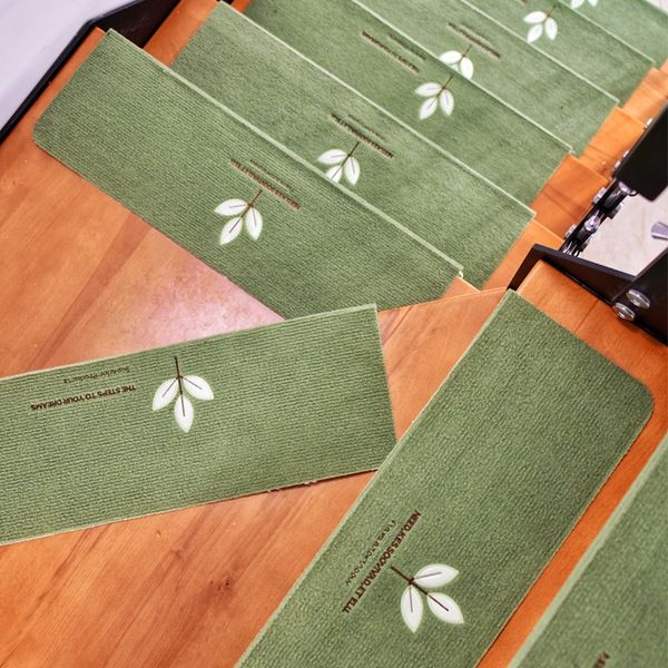 

carpet treading glue-self-adhesive stair carpet household stair mat solid wood anti-skid mute mat luminous