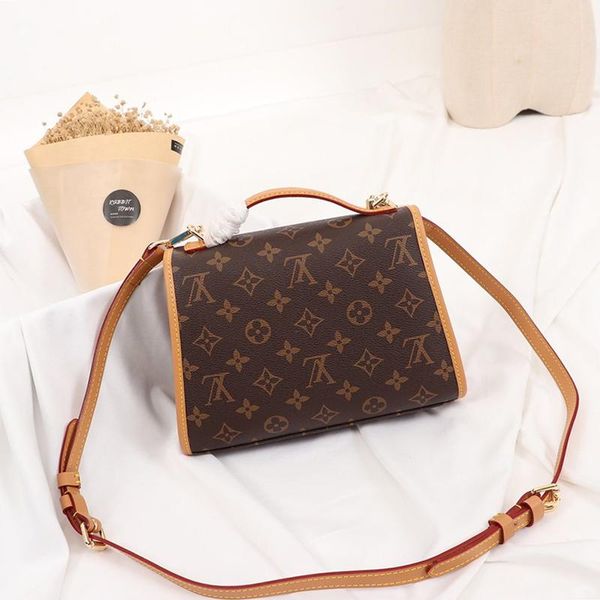 

womens bag designer luxury leather shoulder small flap crossbody handbags handle tote fashion messenger bags drop ship