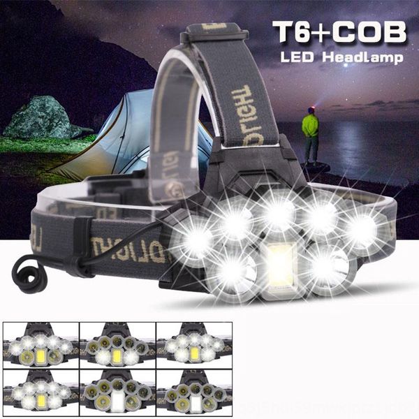 

0ws0r новый сильный usb зарядка t6 cob открытый водонепроницаемый новые фары сильного света headlightlighting дальнего радиуса действия мног