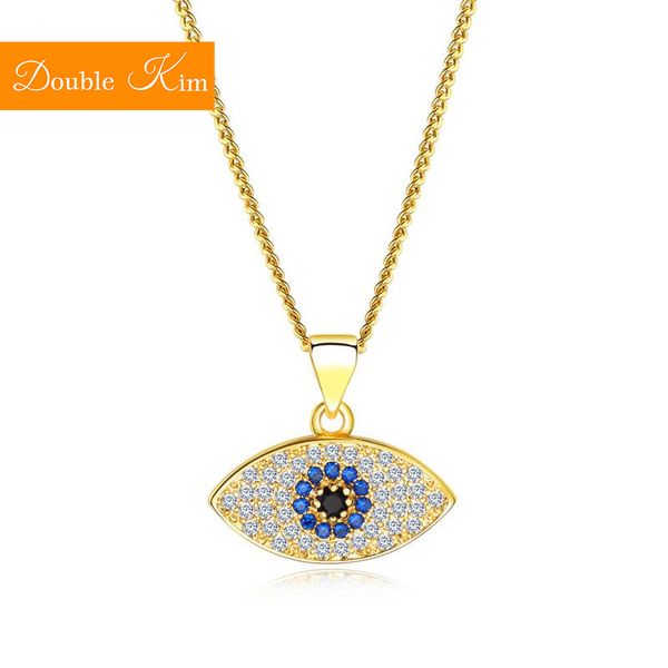 

eye of the demon zircon necklace copper marteial silver plated chain necklace inlaid zircon fashion trendy women jewelry gift
