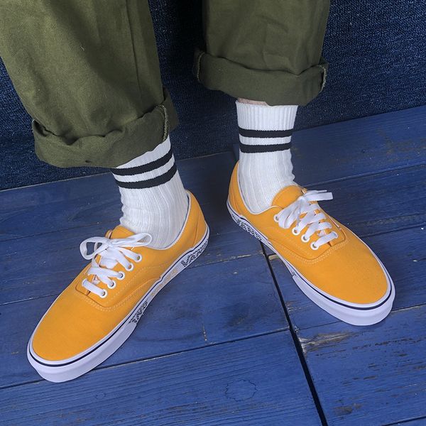 

men's cotton striped mid-length tube all-matchstyle korean and socks style trendy socks yu wenle new, Black