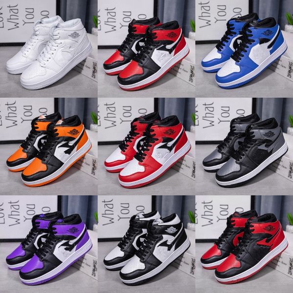 

ig qlity 1 ig og 1s cicago men basketball soes wite black red toe fearless unc obsidian sports sneakers trainers wit#482