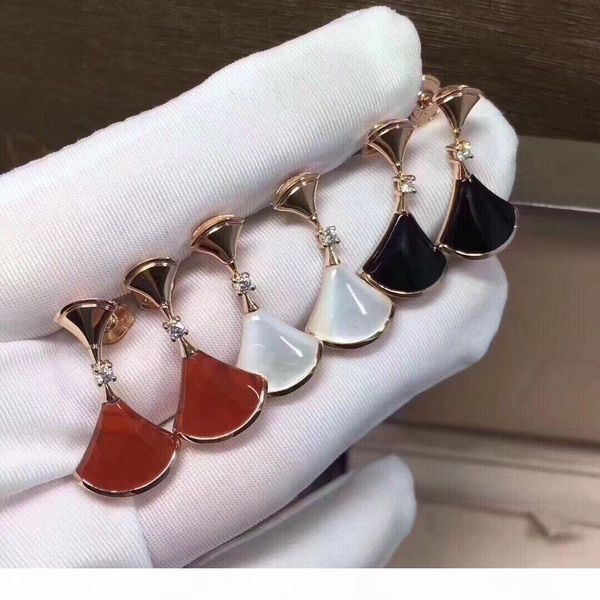 

2020 luxury designer jewelry women designers 3 colors jellery shiny rhinestones designer earings pair designer designers real picture, Golden