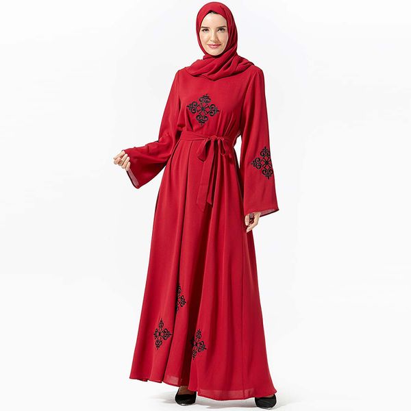 

2019 abaya dubai turkish hijab muslim dress kaftan islamic clothing caftan marocain robe musulmane islam jilbab tesettur elbise