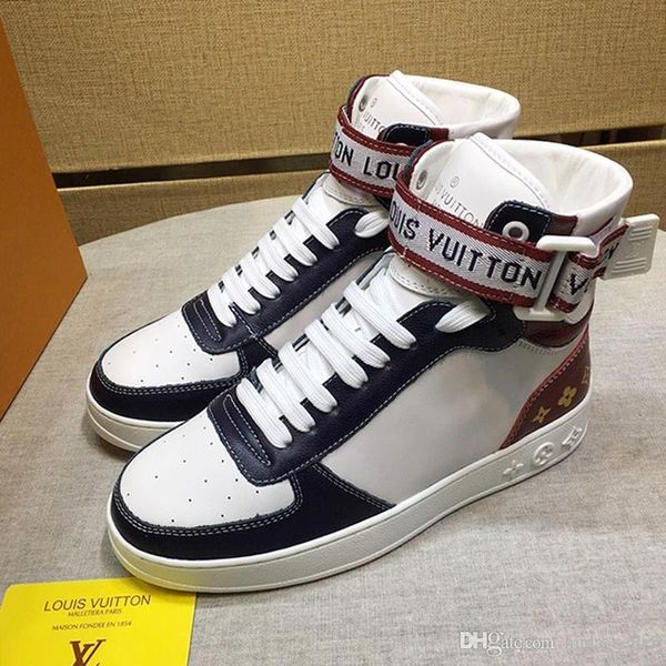 

trainer sneaker boot mens shoes new arrival vintage sneakers breathable sports shoes style high lace -up casual men shoes fast delivery