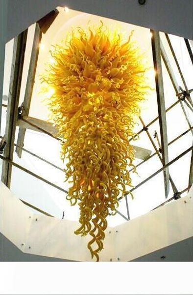 

100% mouth blown borosilicate fancy led light source l items large art decor style hand blown glass large chandelier lighting
