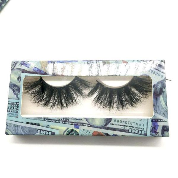 

1 pair 25mm 5d 3d false eyelash 100% real mink hair fake eyelashes dramtic thick long wispies fluffy eyelashes make up tools