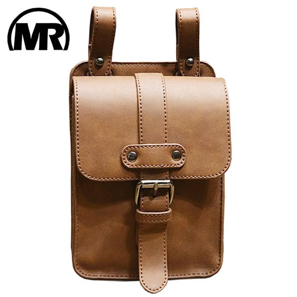 

markroyal 2020 pu fashion waist bag for men zipper small card holder phone wallet packs belt bag dropshipping cx200713