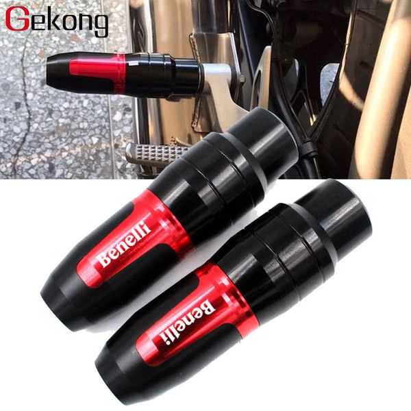 

for benelli bn600 bn300 tnt600 tnt300 tnt 300 600 motorcycle accessories frame slider anti crash caps exhaust sliders with logo