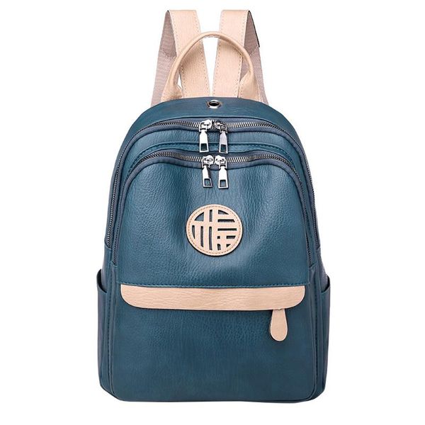 

women's fashion backpack waterproof bag anti-theft bag leisure backpack girl school bags for teenage college 0226