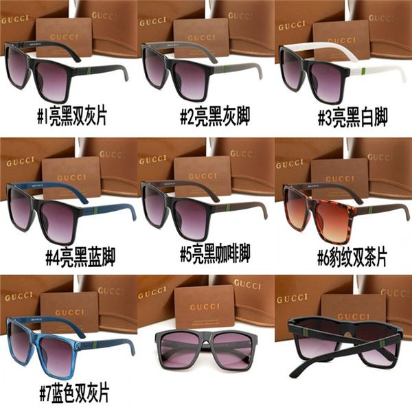 

new fashion classic sunglasses attitude sunglasses gold frame square metal frame vintage style outdoor design classical mode900, Black