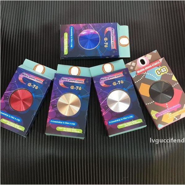 

new cd pattern airbag bracket colorful telescopic mobile lazy bracket metal brushed luxury