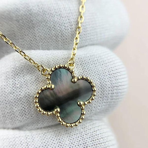 

s925 silver pendant necklace with nature grey shell new arrival women wedding jewelry gift ps5114