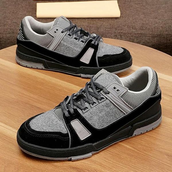 

breathable trainer sneaker men 's shoes calzado deportivo para hombre fashion sneakers comfortable style vintage low casual men sh, Black