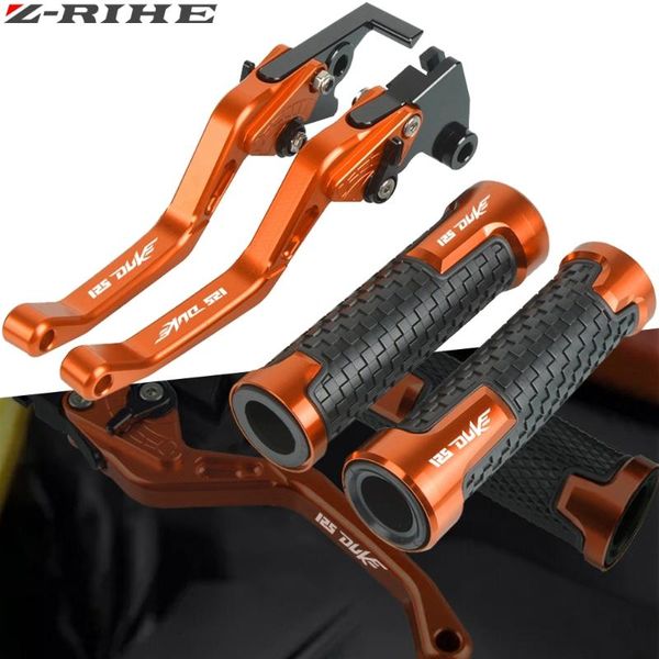 

for 125duke 125 duke 2011-2020 2020 2020 15 motorcycle accessories short style brake clutch levers handlebar hand grips ends