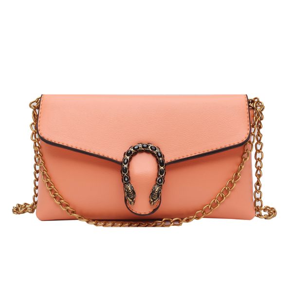 

bags for women 2020 pure color simple pu leather summer chain luxury women's bag purses and handbags crossbody bags for women