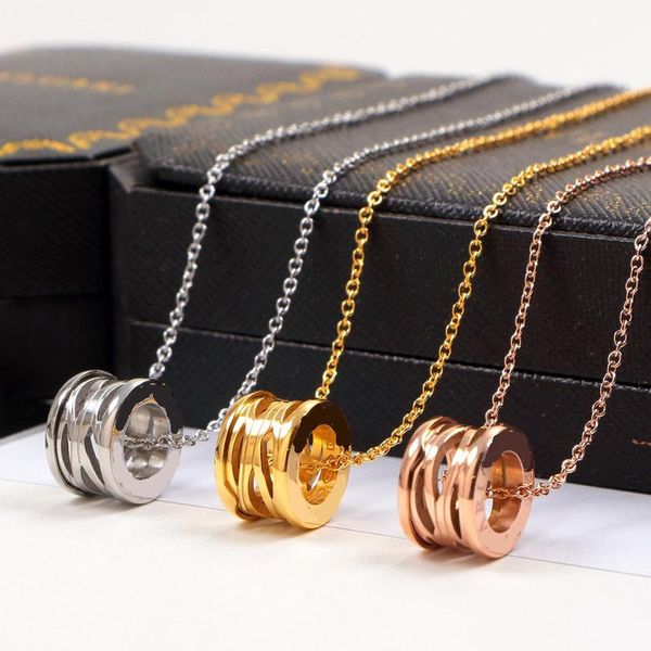 

zero one necklace rose gold silver color necklace for women vintage collar costume jewelry with original box set