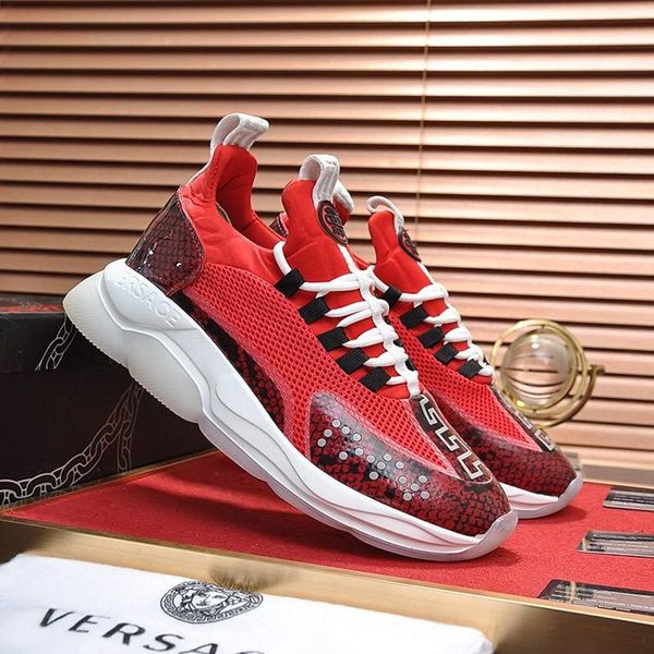 

легкие мужская обувь открытого walking дышащего luxury footwears падение судовой вскользь lace -да плюс размер мужской обувь кросс chainer к, Black