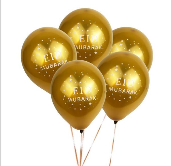 

eid mubarak balloons happy eid balloons islamic new year decor happy ramadan muslim festival decoration supplies home outdoor