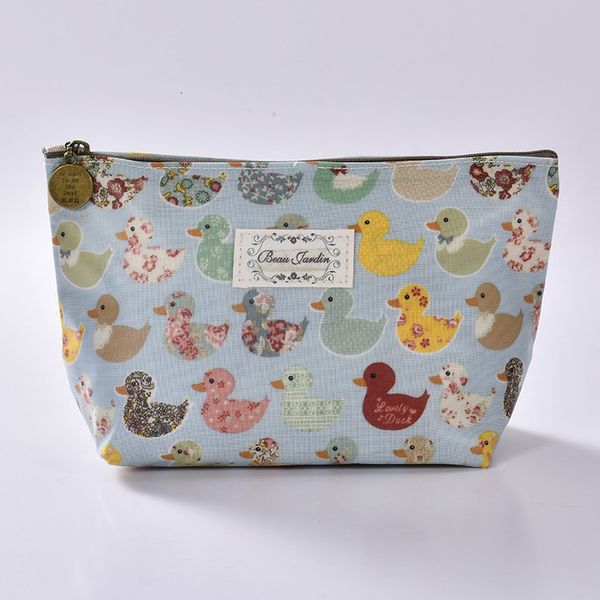 

2019 new make up bags duck cotton zipper cosmetic cases casual girls clutch bag women pouch storage item organizer beauty case