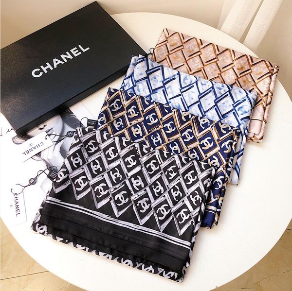 

classical cotton scarf for women designer scarf printed with gold thread women gift shawl 180*70cm long scarves no box, Blue;gray